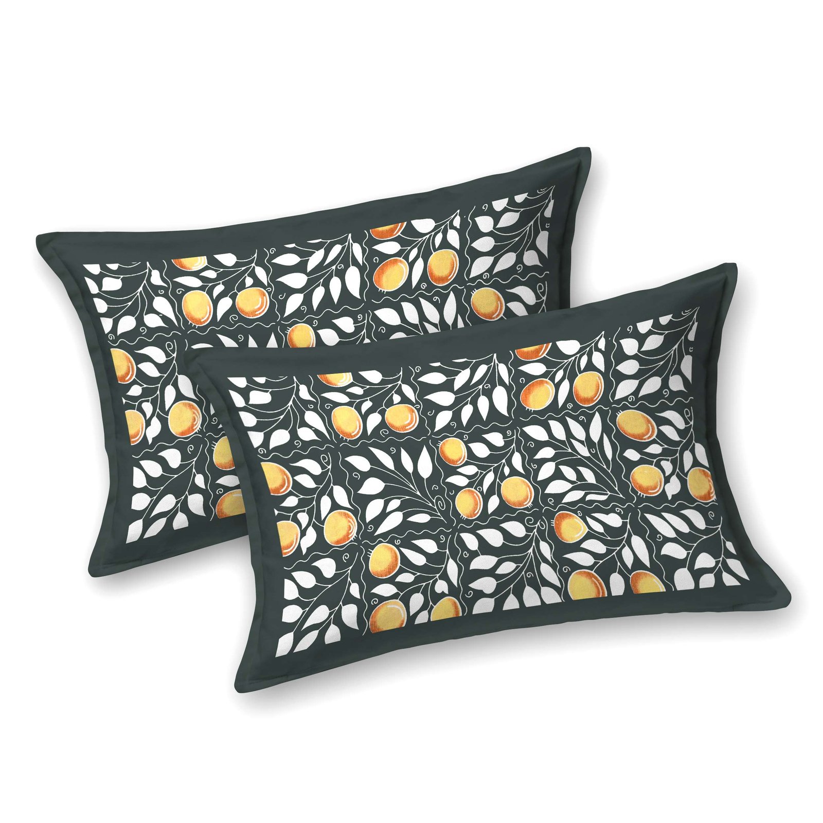 Rajasthani Traditionally Printed Cotton Doublebed Bedsheet With Pack of 2 Pillow Covers - Image 3
